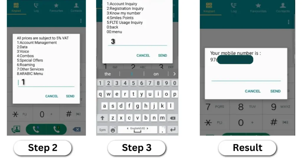 8 Different Ways to Check Etisalat Number Now 3 Step23 4 To Check Etisalat Number